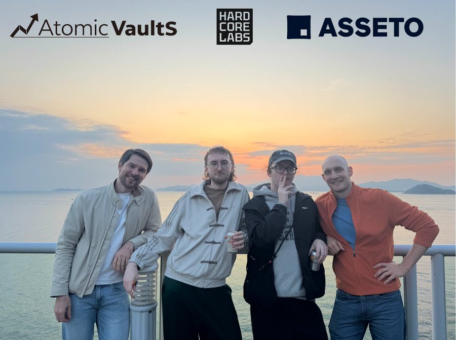 Atomic Vaults rooftop gathering in Hong Kong